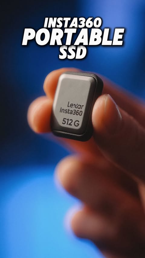 Instagram post by @deanwethers for Insta360. Caption reads: [...] iPhone storage? This fixes it. The @insta360....