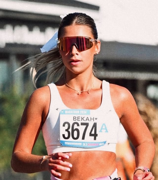 Instagram post by @bekinreallife for Tifosi Optics. Caption reads: When you put in the work & @tifosioptics....