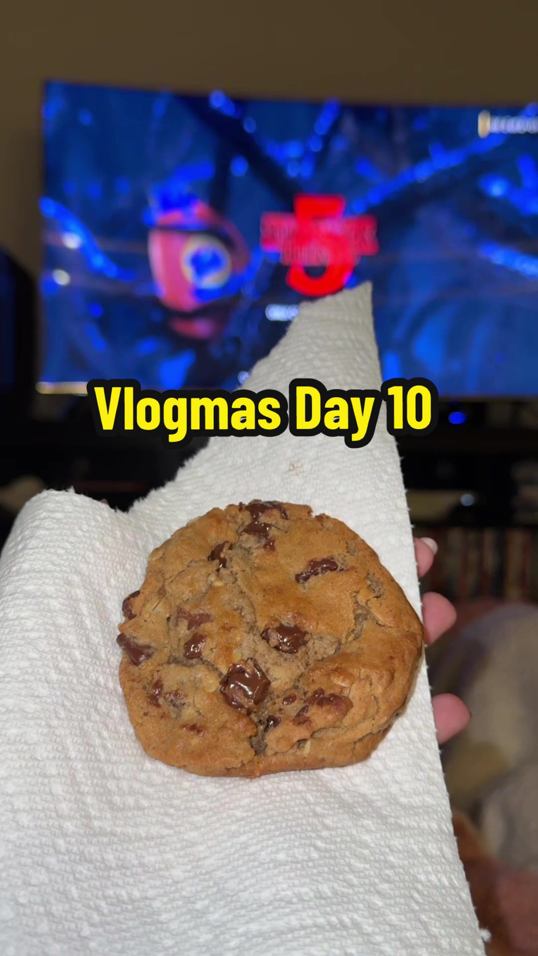 TikTok post by @makingmemorieswithjess for Chick-fil-A. Caption reads: [...] much just me yapping 🤪 #vlogmas #grwm....