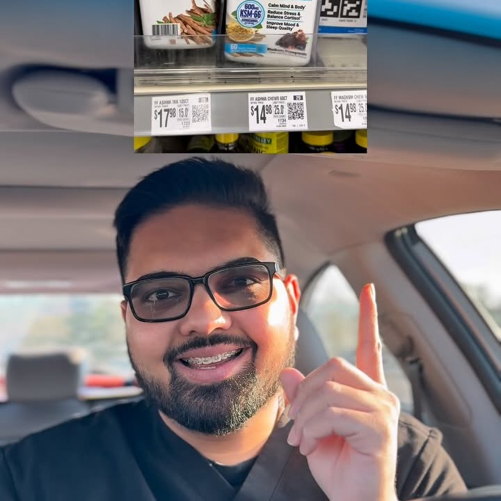 Instagram post by @shubidoobydoo1 for Force Factor. Caption reads: [...] I was looking for: Amazing Ashwa by....