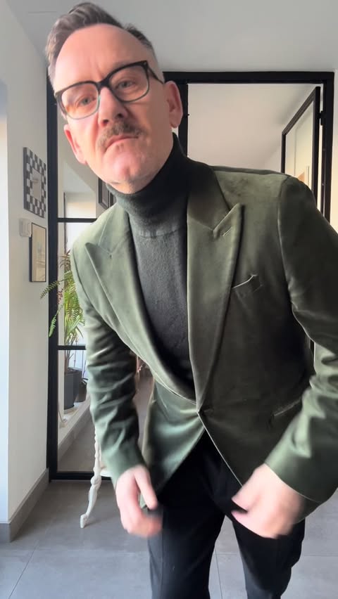 Instagram post by @brendancourtney for Specsavers. Caption reads: [...] and tinted Limerick frames from....