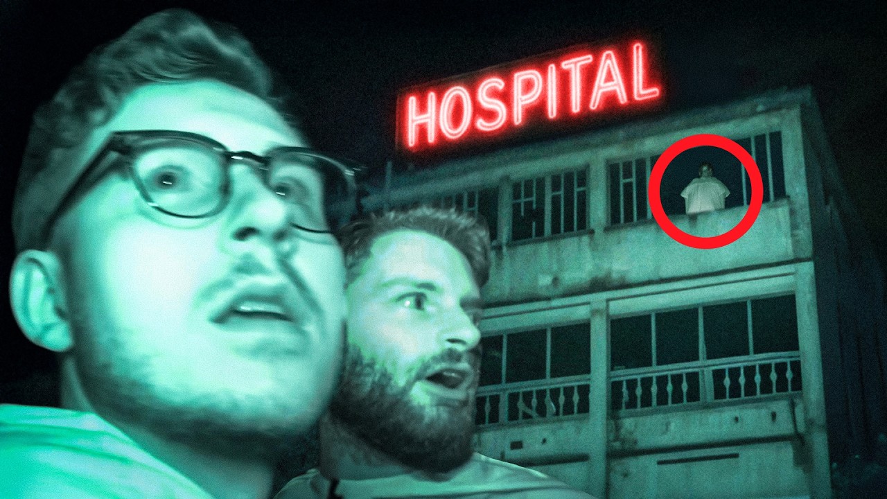 YouTube post by @yeptheboys for Revolut. Caption reads: The Boys Overnight in an Abandoned Hospital.