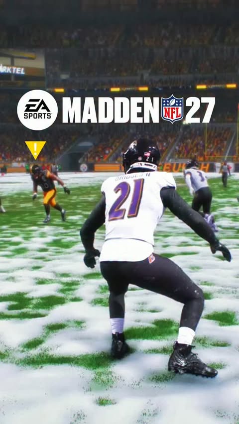 Instagram post by @qjbeat for EA SPORTS Madden NFL 26. Caption reads: Reading QB’s Eyes to get User Picks in Madden 27!....