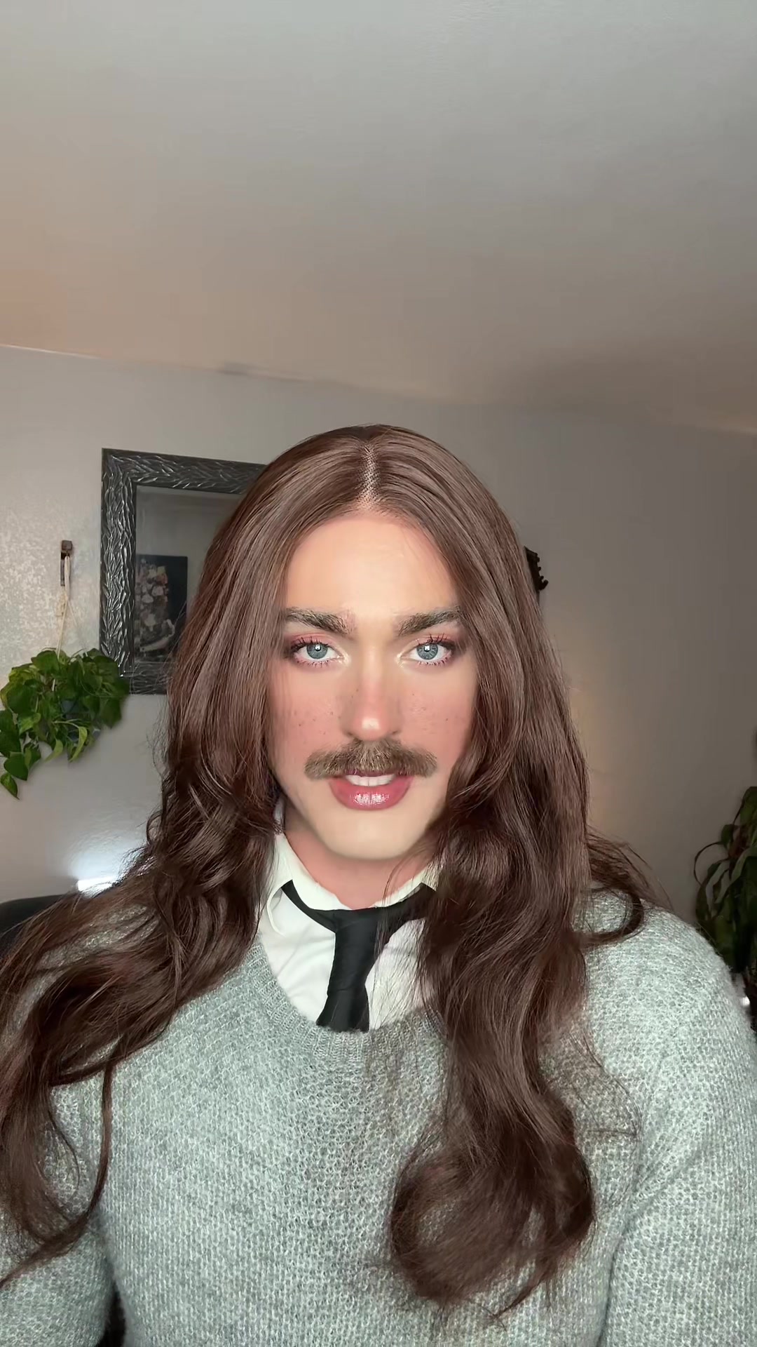 TikTok post by @glennydevvyy for OFRA Cosmetics. Caption reads: She was like the walking embodiment of a poem on....