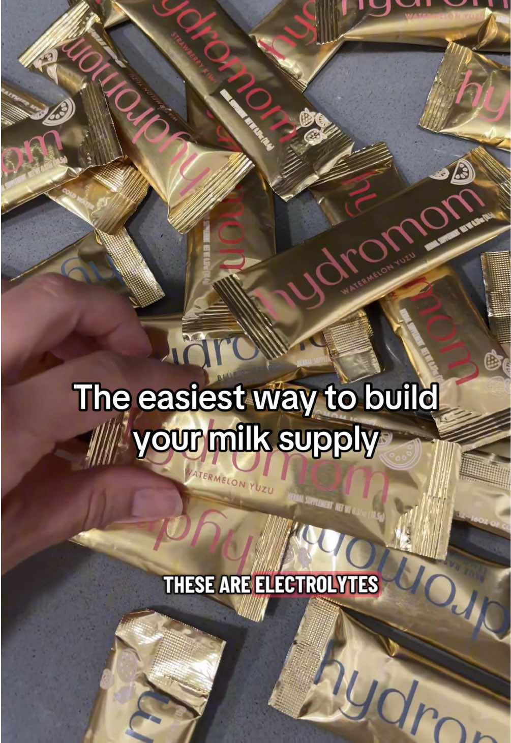 TikTok post by @jazzytokshop for BOOBIE* Superfoods. Caption reads: It’s it’s honestly not that hard to build a milk....