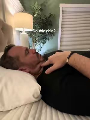 TikTok post by @schmitty843 for Alcedo Health. Caption reads: My neck pain and quality of sleep has been so much....