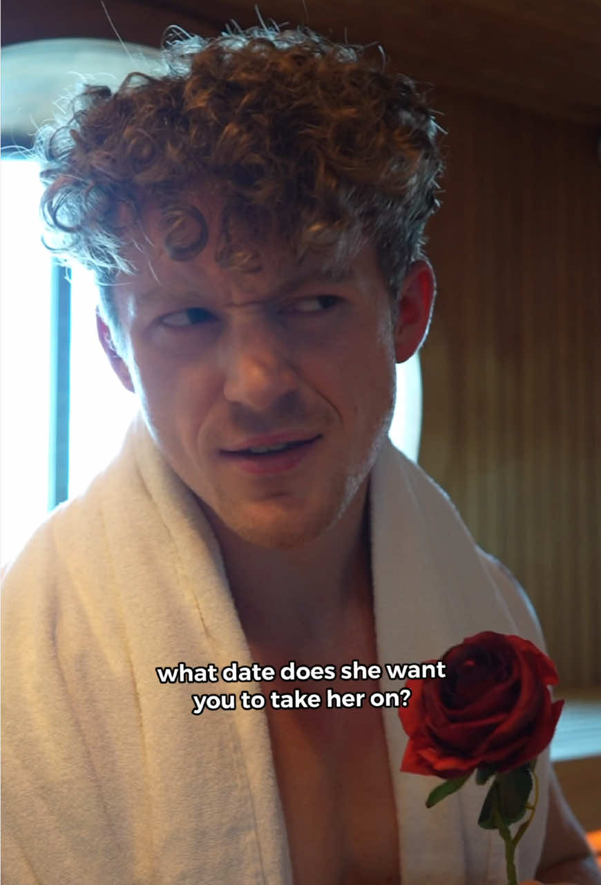 TikTok post by @radmartin_ for Virgin Voyages. Caption reads: How well do you know your partner? (1 & 4 are my....