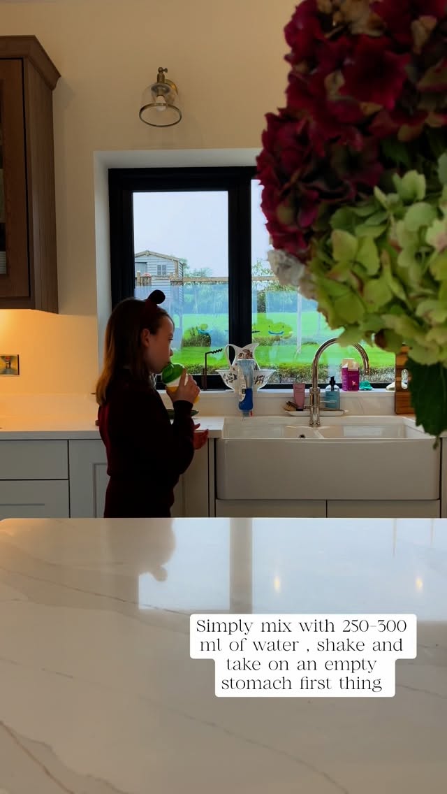 Instagram post by @countryhomebythesea for Revive Active. Caption reads: Ad Spend the morning with me and @reviveactive....