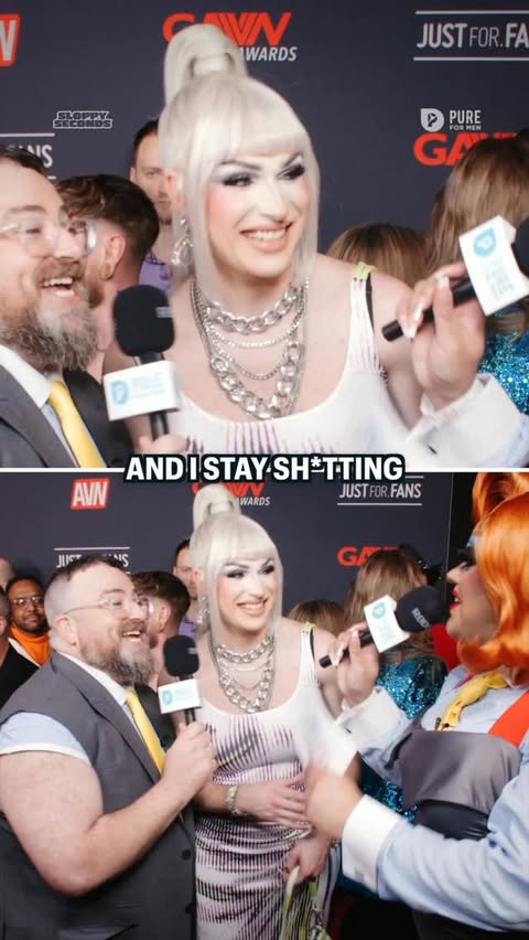 Instagram post by @sloppypod for Pure for Men. Caption reads: [...] just how much she LOVES using @pureformen....