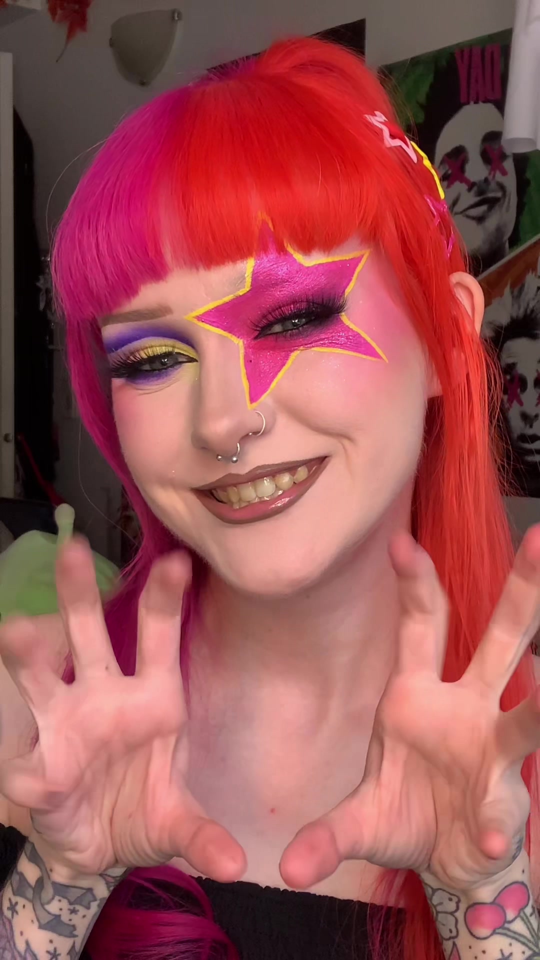 TikTok post by @maddys.makeup69 for KimChi Chic Beauty. Caption reads: [...] @Blend Bunny Cosmetics blends palette ....