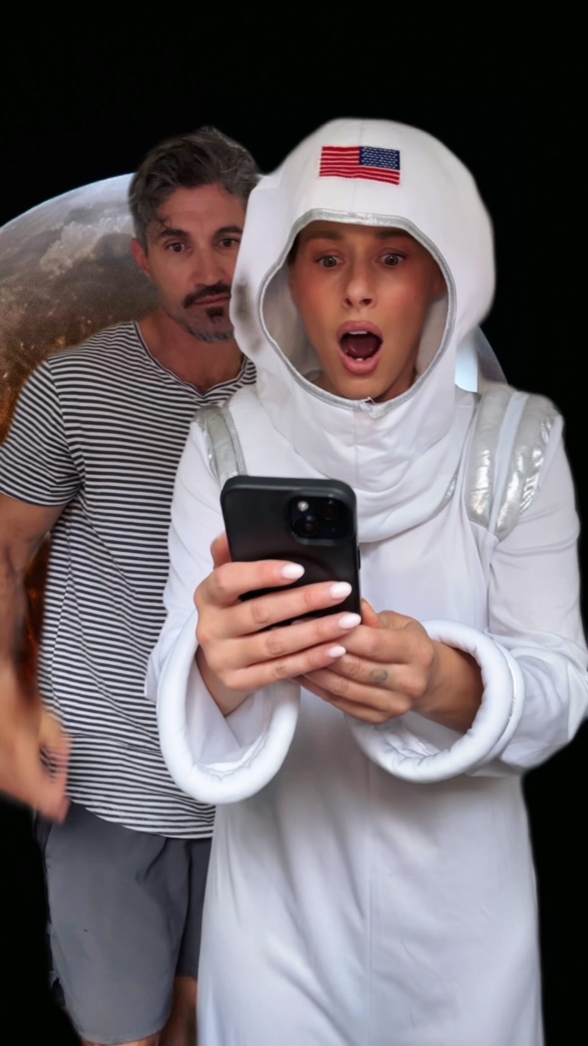 Instagram post by @saritaholland for Telstra. Caption reads: You don’t need a Spaceship to meet Katy Perry…....