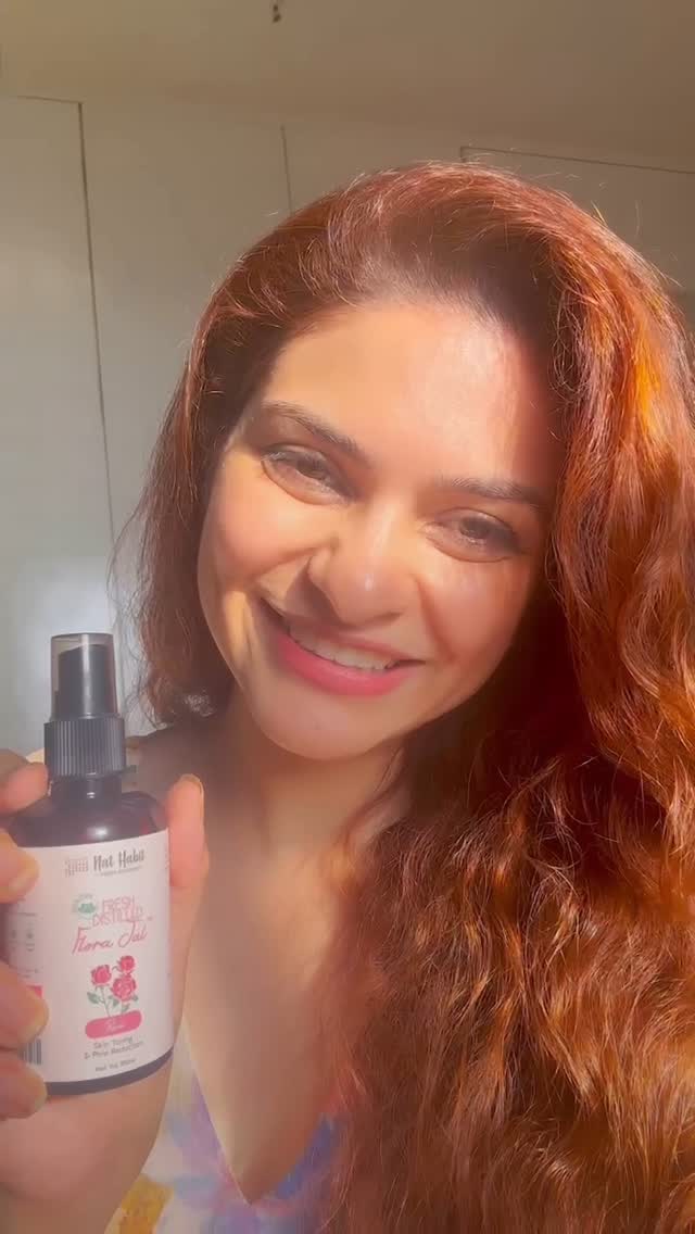 Instagram post by @kaulmeneha for Nathabit. Caption reads: Ditch the chemical toners and be safe from the....