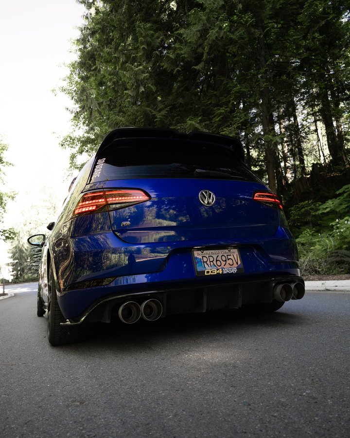 Instagram post by @mk7brothers for VWB. Caption reads: Last few pieces coming together! Wheels and....