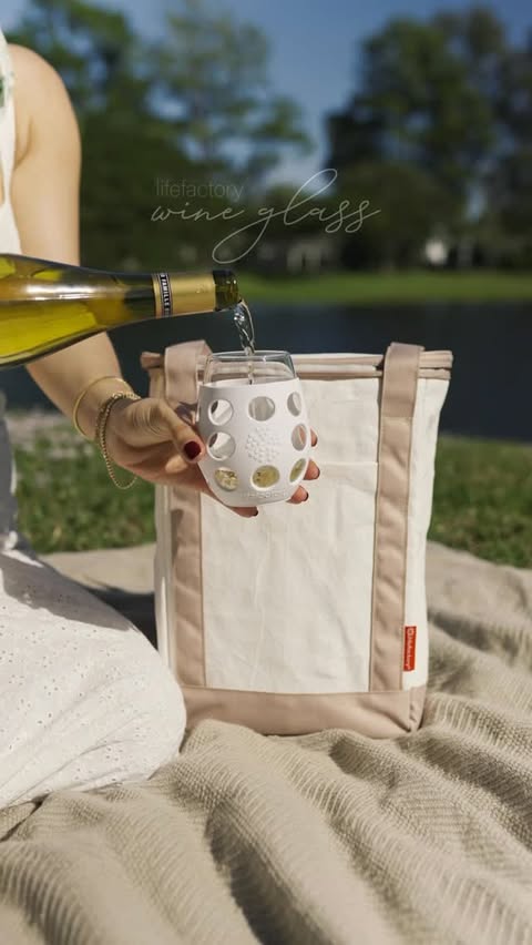 Instagram post by @erinandsteven for Lifefactory. Caption reads: [...] worry about tossing in the bag. Our....