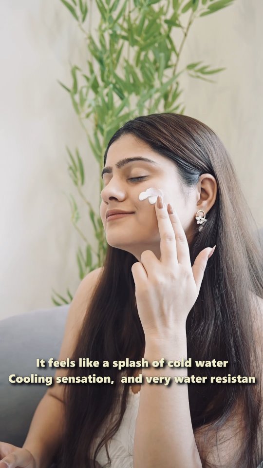 Instagram post by @thatdelhiigirl for Reequil. Caption reads: Finally found a sunscreen that actually feels good....