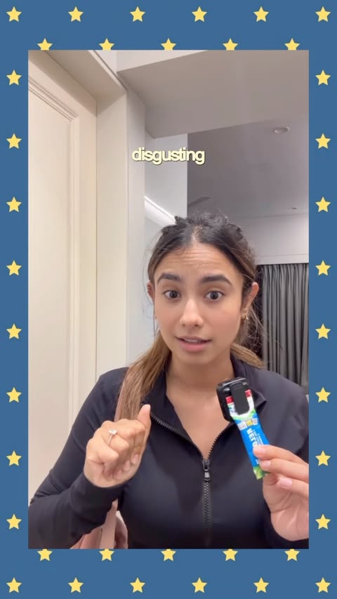 Instagram post by @agreshasingh for Fast & Up. Caption reads: reloading my electrolytes cz they taste yumm....