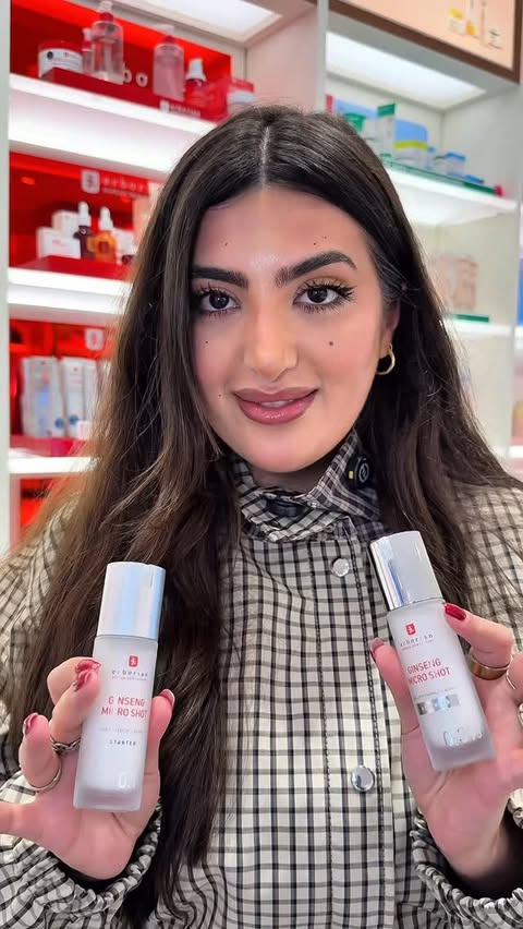Instagram post by @beautybynori_ for Erborian. Caption reads: Ad Micro needling? Nvm We have the new....