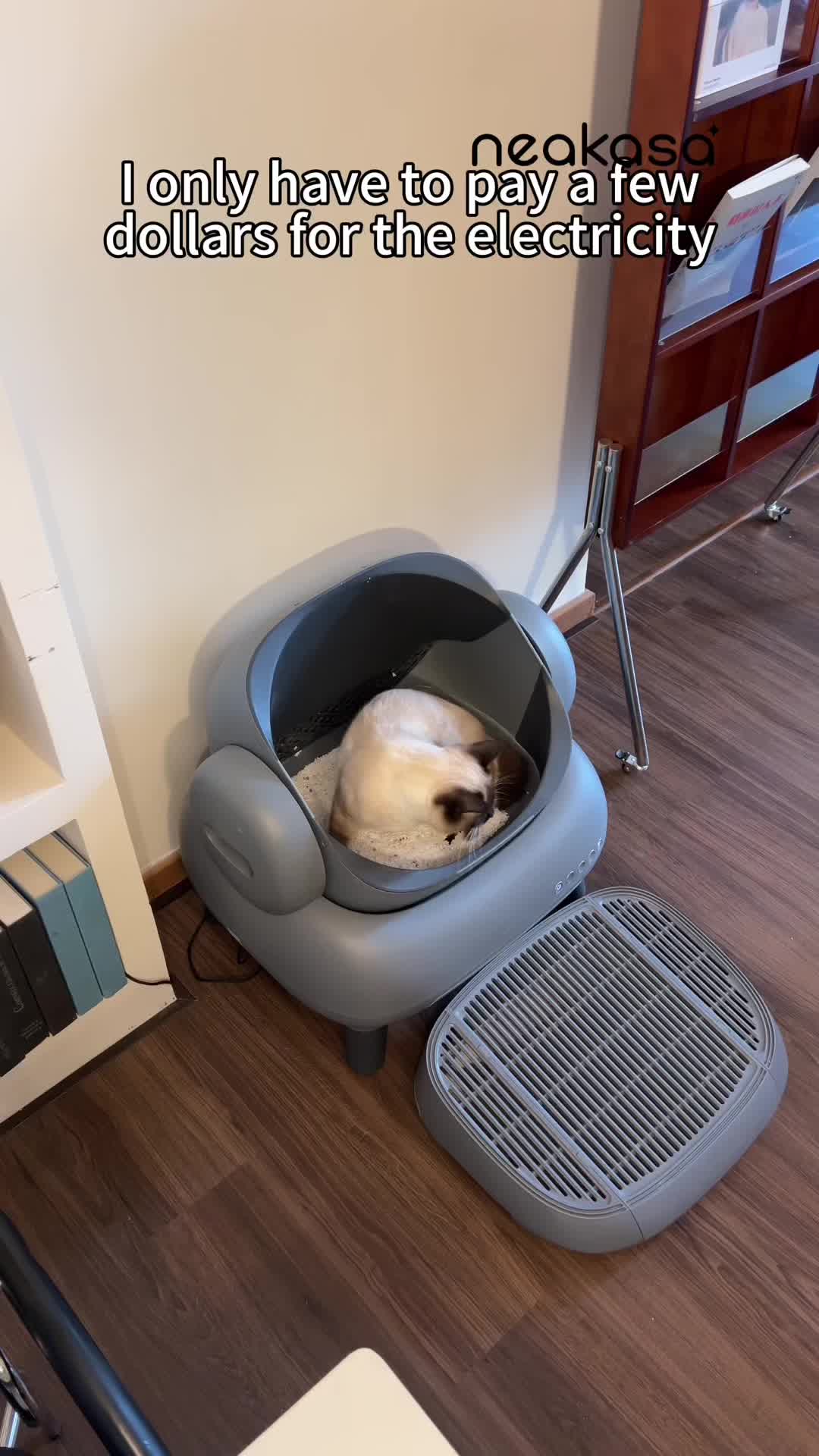 TikTok post by @lf6ai8wvknt for Neakasa. Caption reads: @Neakasa Direct Benefit Naekasa limited offer!....