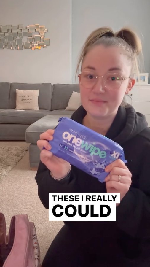 Instagram post by @mummyand_baby23 for Mum & You. Caption reads: 💙 Mum and You 💙 AD As you can imagine nappy bags....