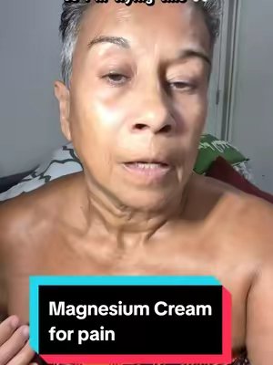 TikTok post by @miracleismyname66 for Magnum Solace. Caption reads: [...] #MuscleSoreness #LavenderMagnesium @Magnum....