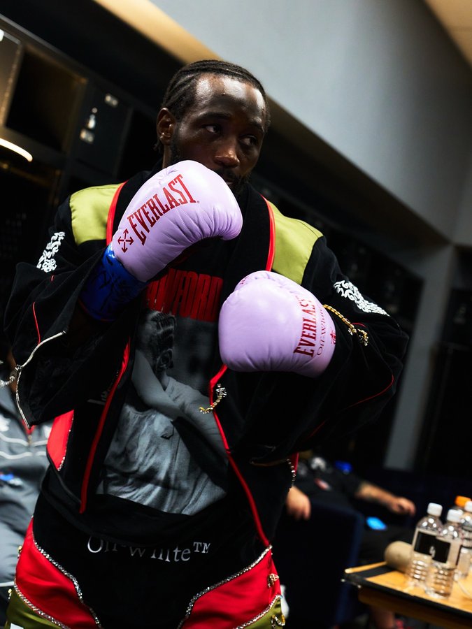 Instagram post by @tbudcrawford for Everlast. Caption reads: For the man that moves to his own rhythm, in the....