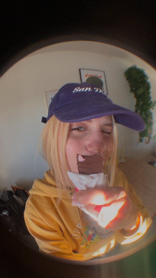 Instagram post by @mstaiara for Clio Snacks. Caption reads: I keep my @cliosnacks stocked in the fridge....