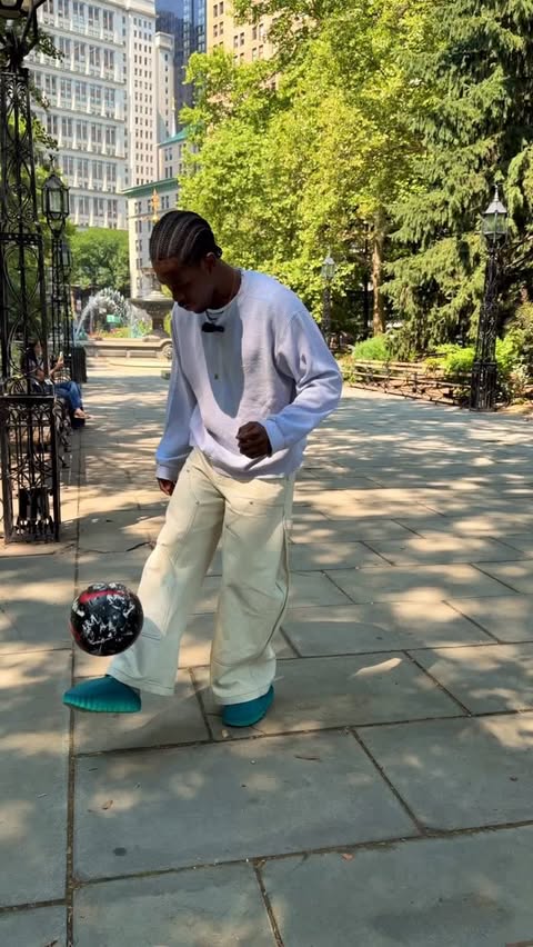 Instagram post by @saintharris for Nike. Caption reads: I’m not saying the Nike mind is the reason these....