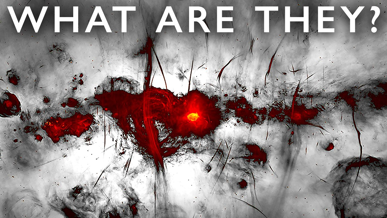 YouTube post by @astrumspace for Displate. Caption reads: There Are 100s of Massive Structures in Our....