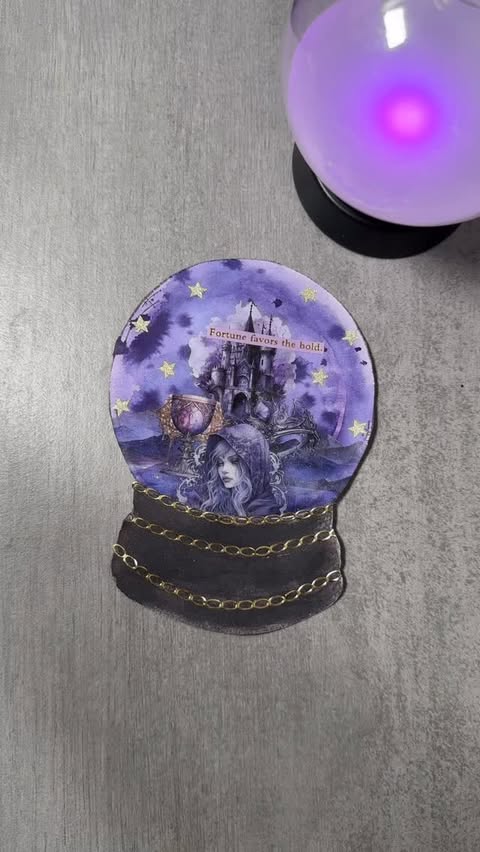 Instagram post by @blue.panda.journals for Ferris Wheel Press. Caption reads: [...] 🔮 
Using some of my inks from....