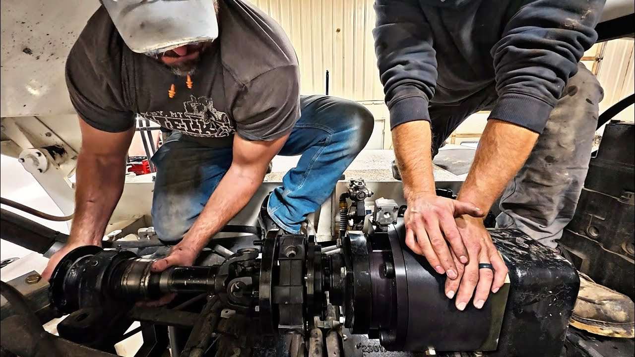 YouTube post by @WelkerFarms for GameStop. Caption reads: I'd Say We Make A Pretty Good Team Fix'n These....