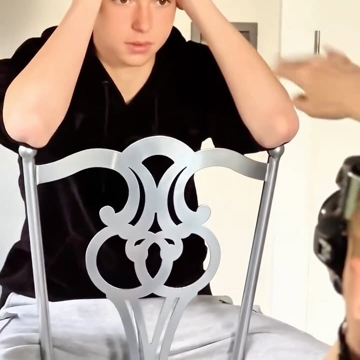 Instagram post by @deniskozhukhovofficial for SIKSILK. Caption reads: #backstage #portfolio 2025 con....