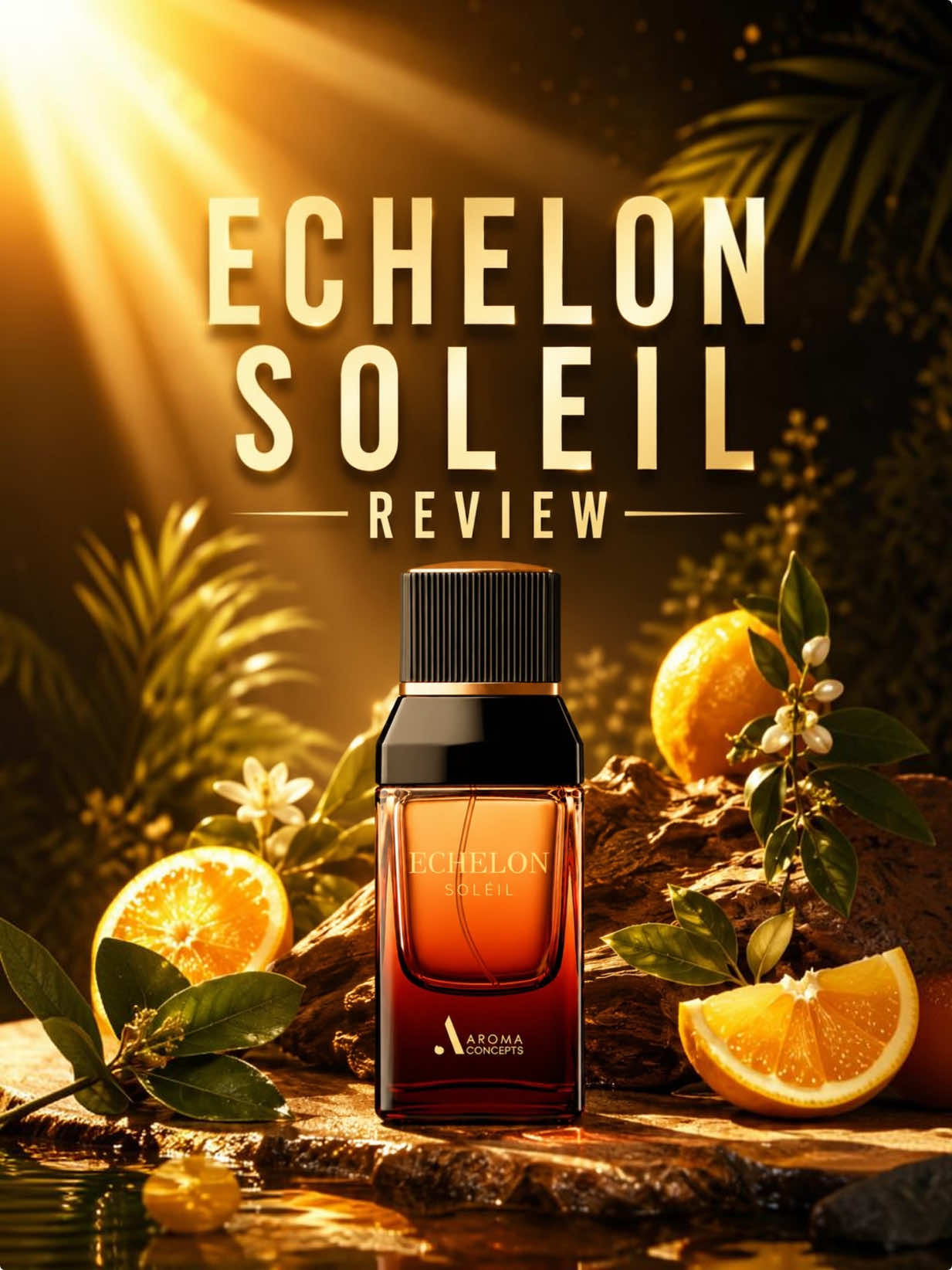 TikTok post by @the_scentinel for Aroma Concepts. Caption reads: [...] spring and summer. Available from @Aroma....