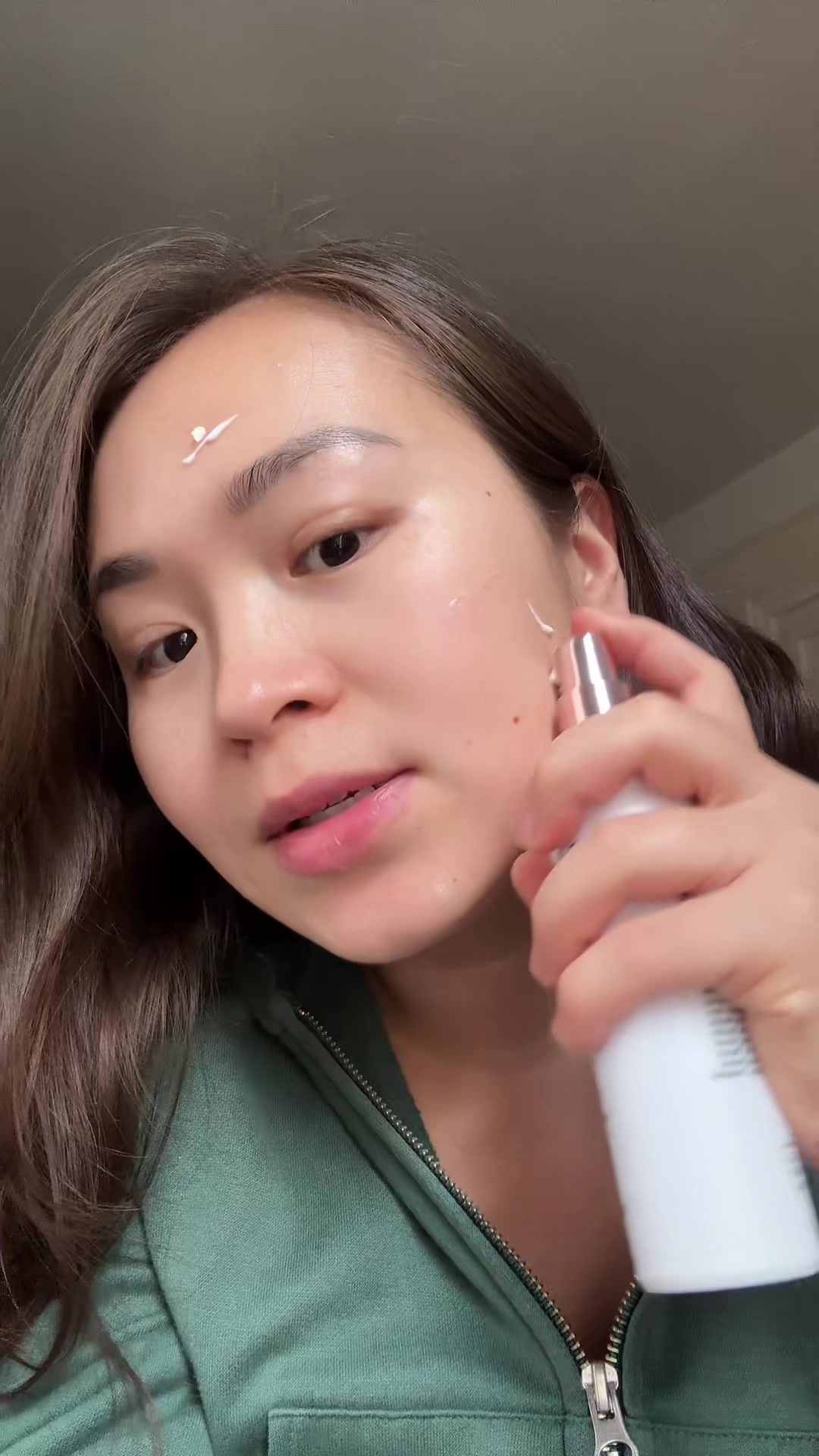 TikTok post by @aneli.marso for DRMTLGY. Caption reads: Love this serum by @DRMTLGY #drmtlgy....