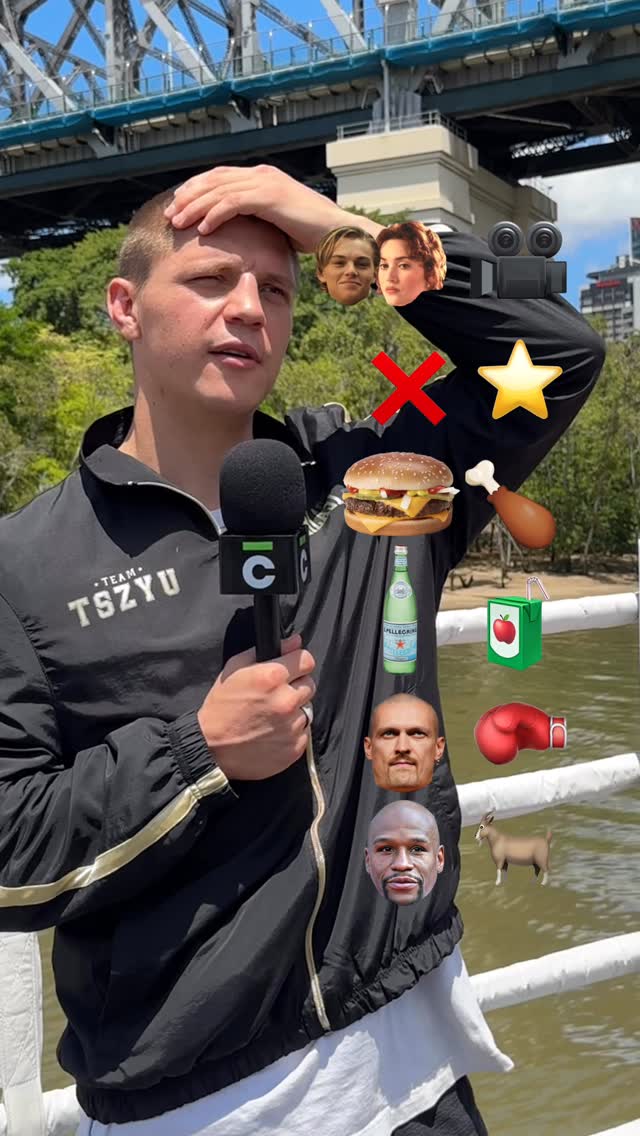 Instagram post by @common.sports for Kayo Sports. Caption reads: Favourite… movie, actor, cheat meal, refreshment,....