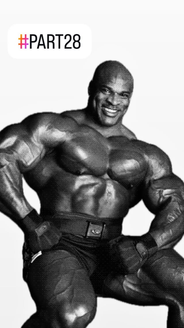 Instagram post by @an_incomparable_beast for FLEX Magazine. Caption reads: PAID COLLABORATION ONLY IN 500 ₹ Ronnie Coleman’s....