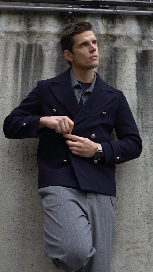 Instagram post by @alessandroegger for Imperial Fashion. Caption reads: Voi preferite un look più rock o più elegante ?....