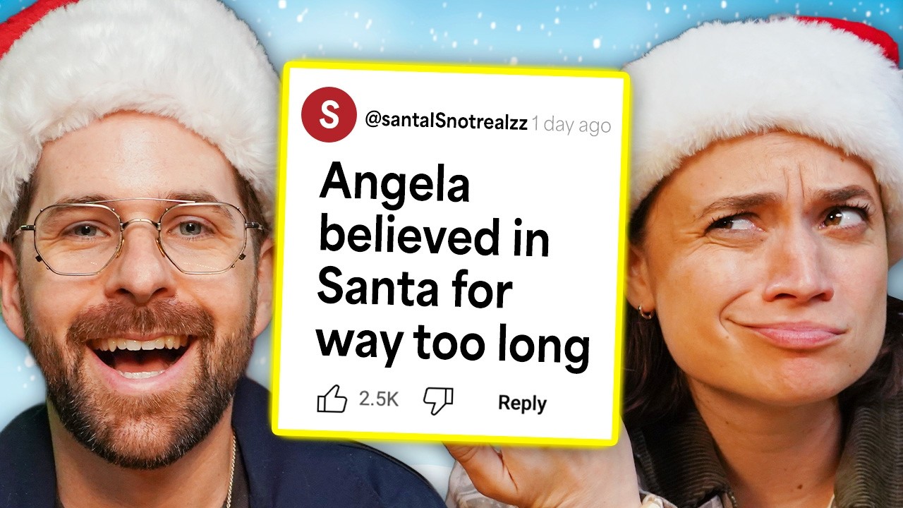 YouTube post by @SmoshAlike for Smosh. Caption reads: Reading Our Viewers Holiday Hot Takes.