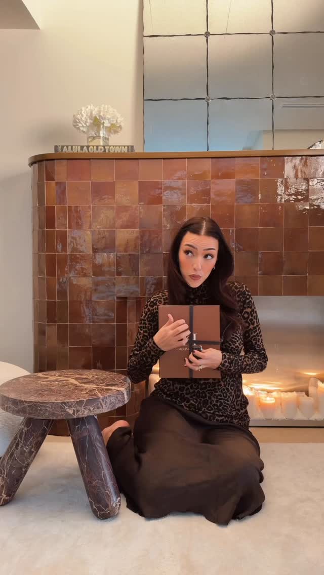 Instagram post by @noriyanori for Carolina Herrera. Caption reads: How does quiet confidence smell like? Well here....