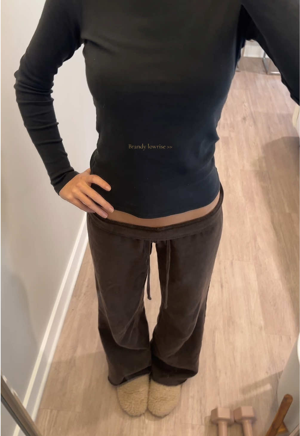 TikTok post by @k.favs for Brandy Melville. Caption reads: @pacsun @Brandy Melville .