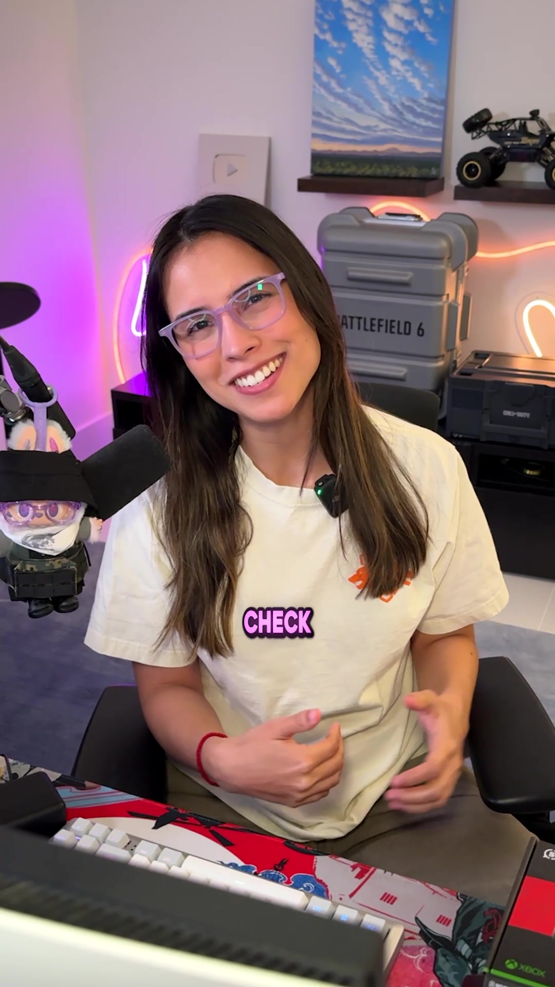 TikTok post by @imlovelylo for SCUF. Caption reads: Thanks @SCUF for always having my back 🤝 Don’t....