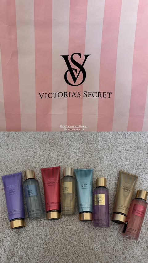 Instagram post by @maiwen.aalbb for Victoria’s Secret Panama. Caption reads: @victoriassecretfrance mes indispensables Summer....