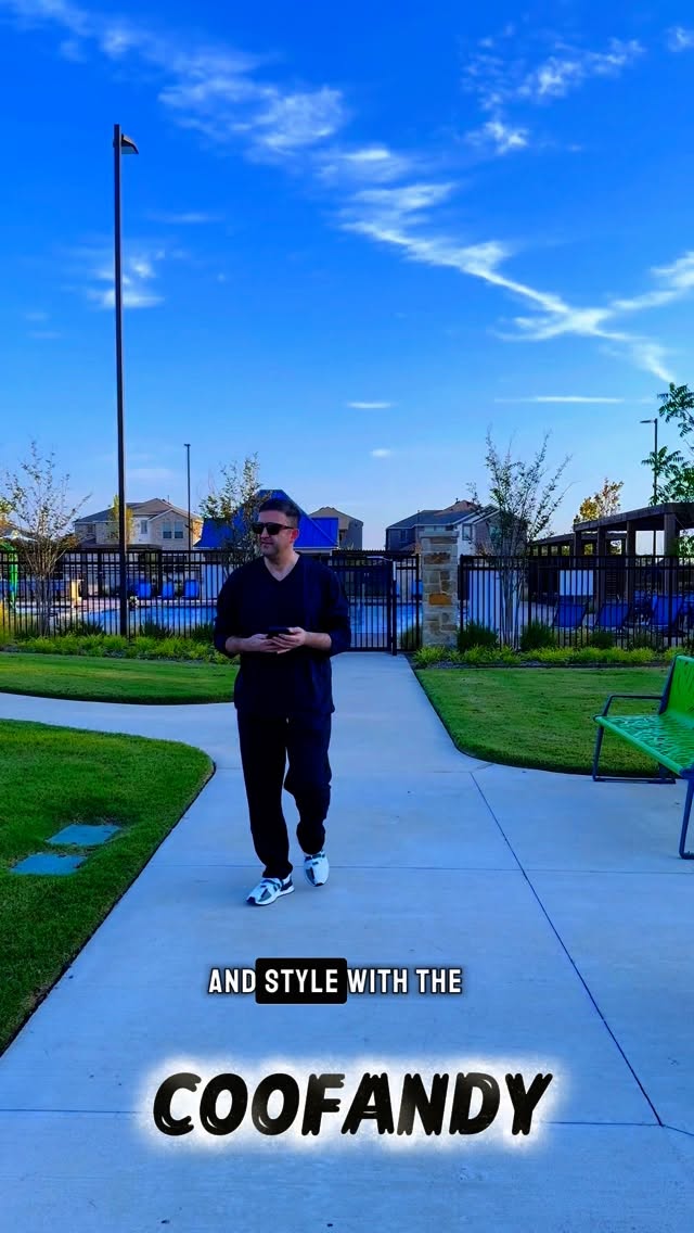 Instagram post by @nickintech1 for COOFANDY. Caption reads: [...] Comfort Without Compromise.....