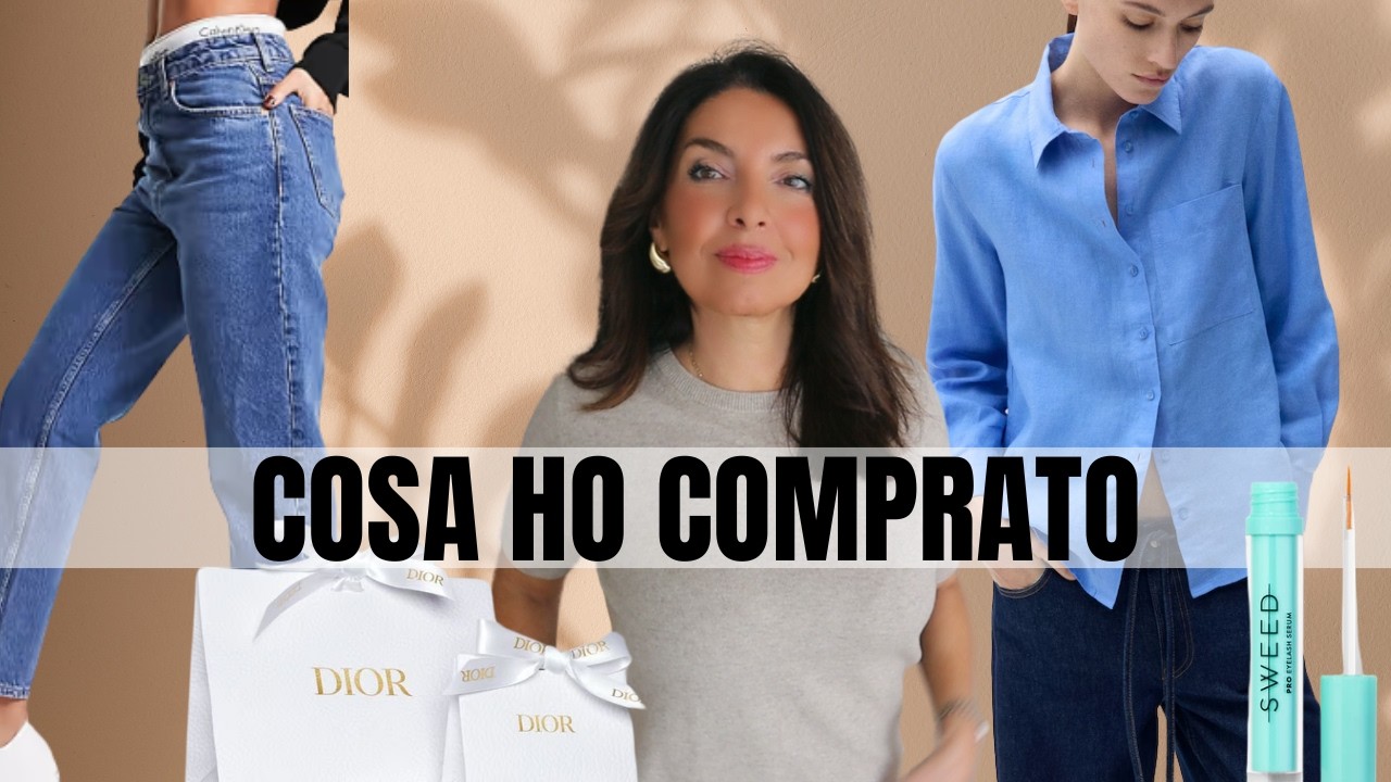 YouTube post by @notimeforstyle for Thinkific. Caption reads: Shopping Haul Moda Primavera Estate 2025: Prodotti....