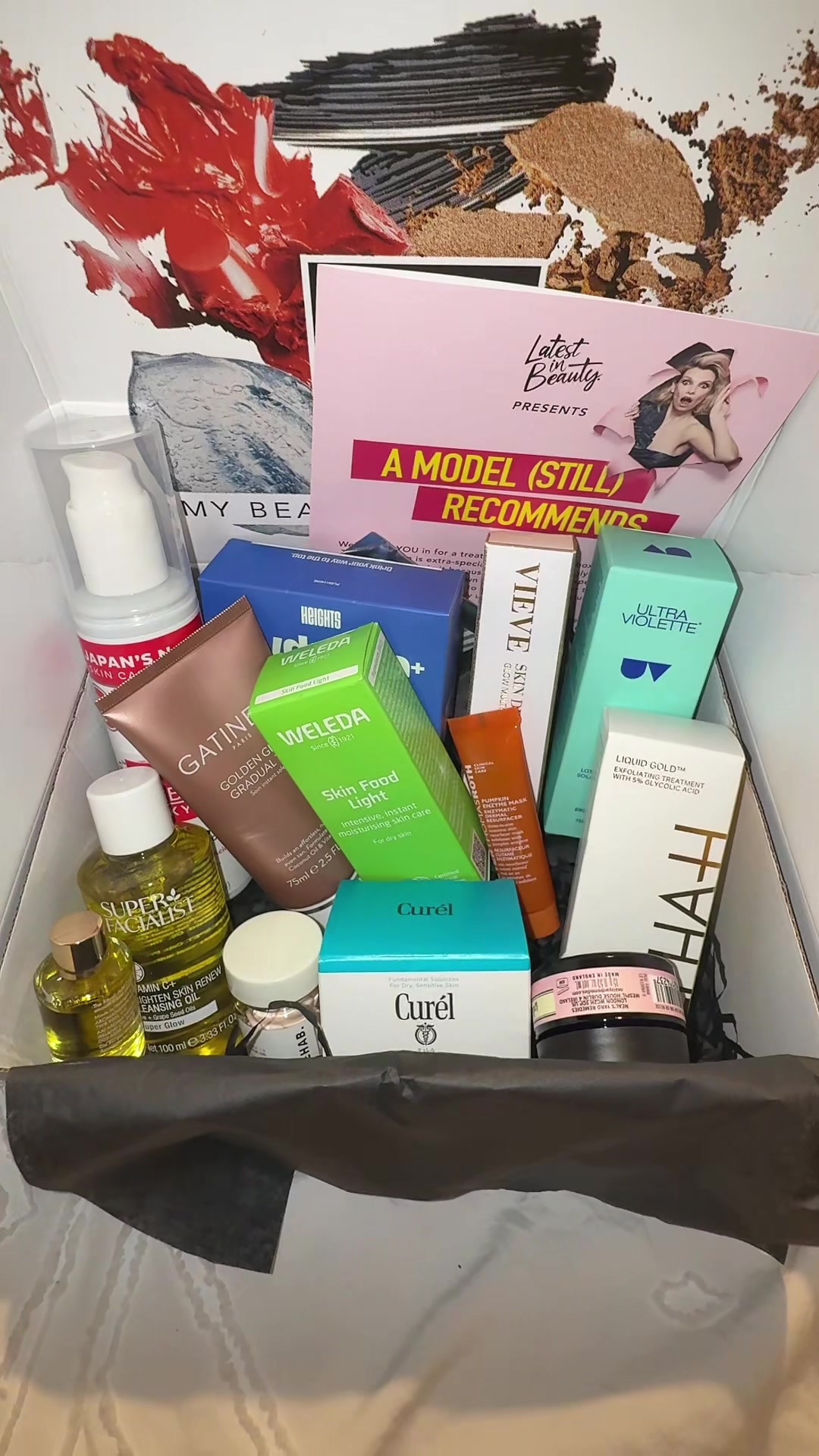 TikTok post by @jodie1303 for Latest in Beauty. Caption reads: Might be my fave 👀👀 @Latest in Beauty #beautybox....