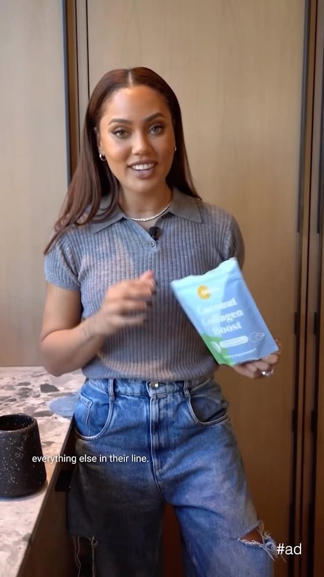 Instagram post by @ayeshacurry for Partake Foods. Caption reads: [...] and @iyafoods, and snacks from @partakefoods....