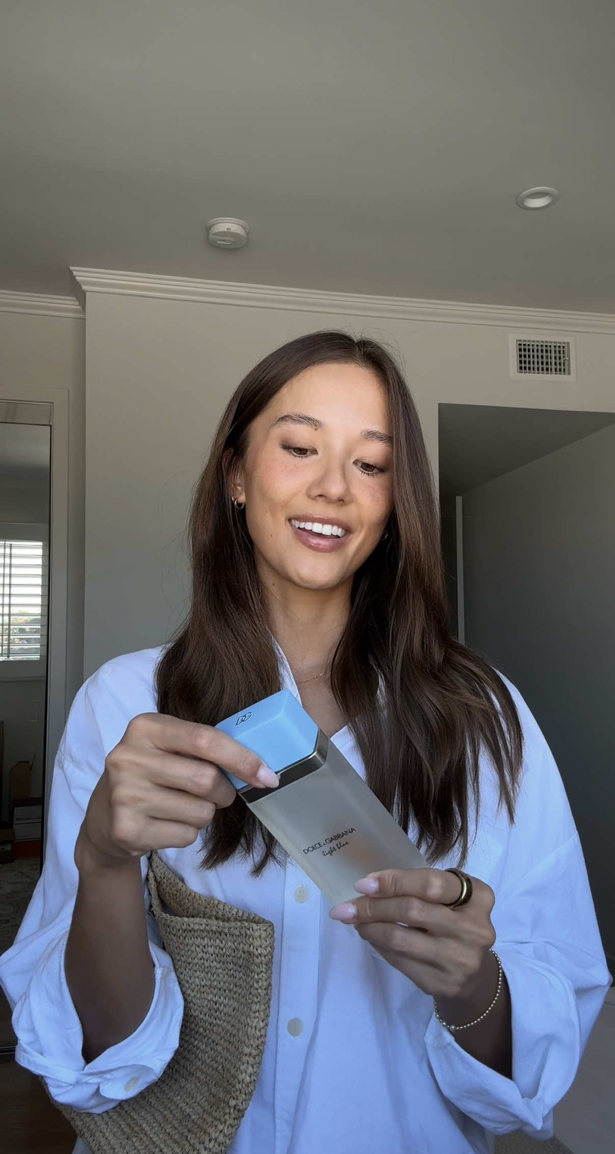 TikTok post by @summer.marshall for Dolce&Gabbana. Caption reads: the scent that brings every summer back @Dolce &....
