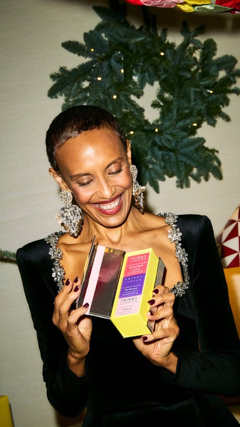 Instagram post by @theelegantstylist for Trinny London. Caption reads: For the friend who’s always there for your rants,....