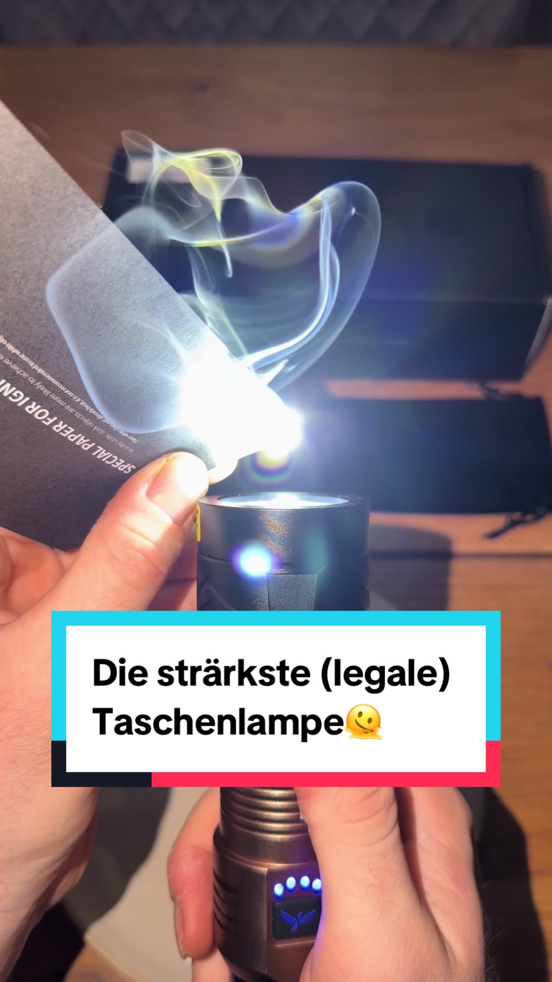 TikTok post by @nickeknicke for Skyfire. Caption reads: @SKYFIRE #UnboxYourDeals #winterdeals [...].