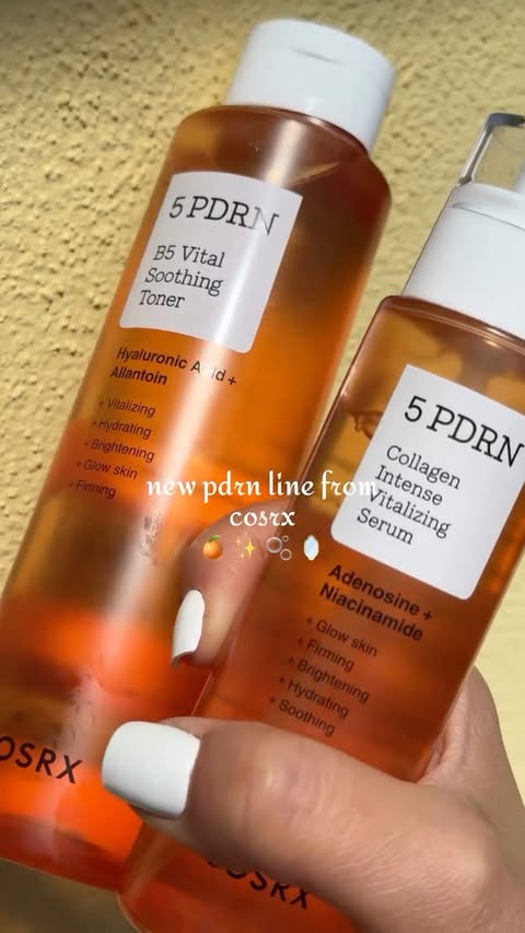 Instagram post by @lizzy_leti for COSRX. Caption reads: 🧡✨🪞🛁 COSRX @cosrx 🫶🏻 {prodotti regalati}....