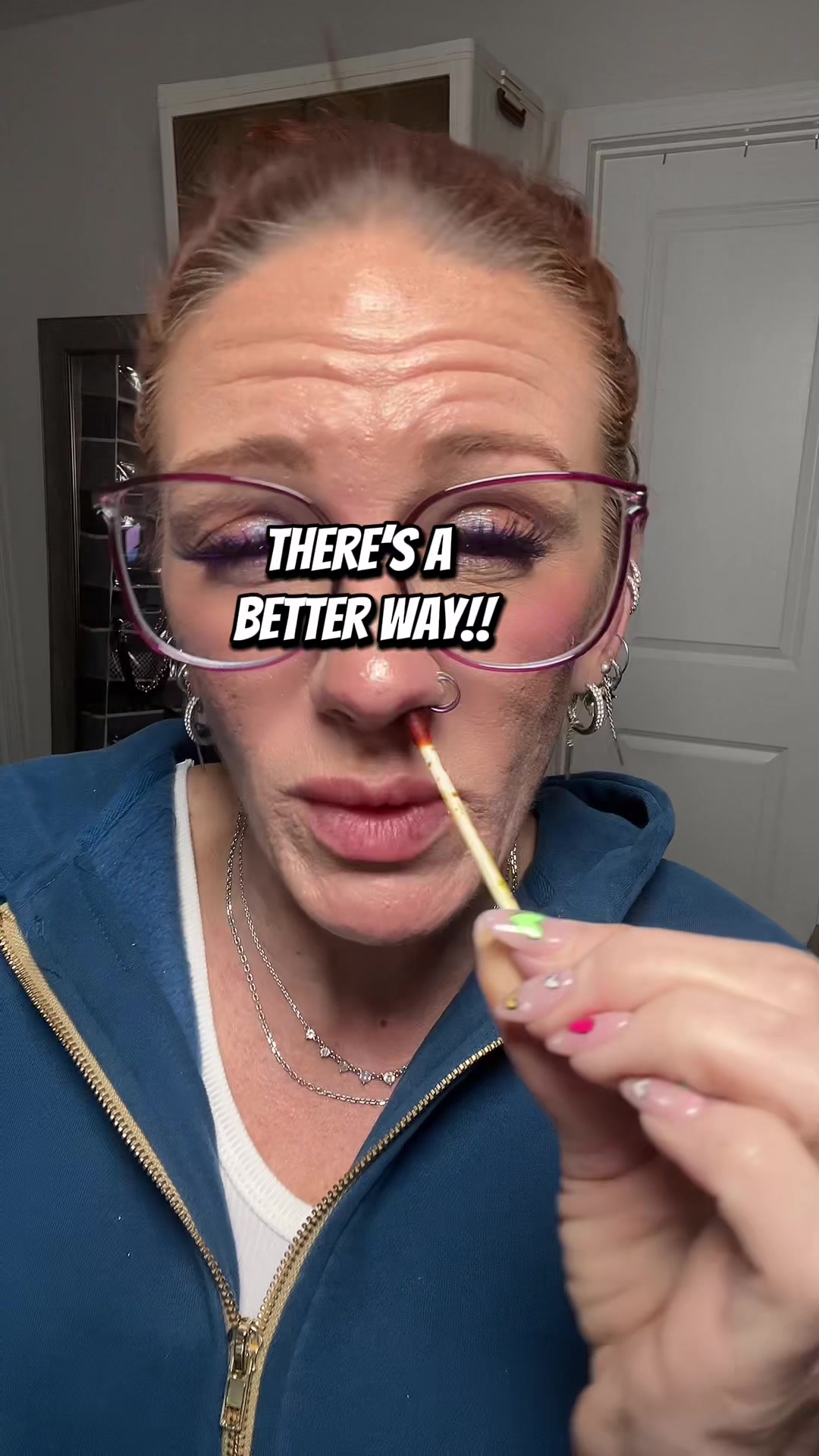 TikTok post by @shopwithmeagan for Triquetra Health. Caption reads: @Triquetra Nasomin kills 99% of the germs and....